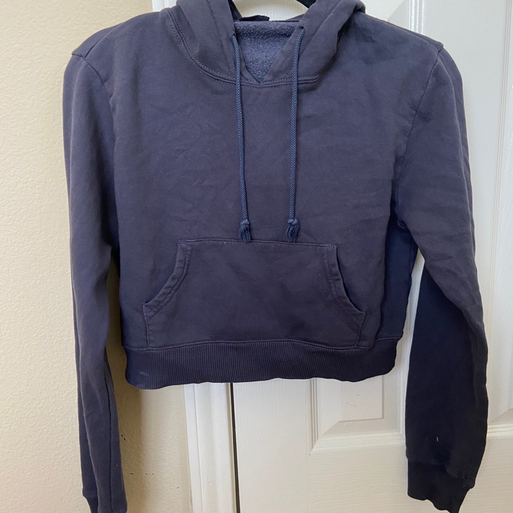 Brandy Melville crop hoodie